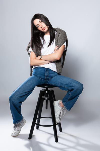 Modell képzés műtermi fotózás 02