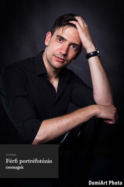 férfi portré fotózás árak