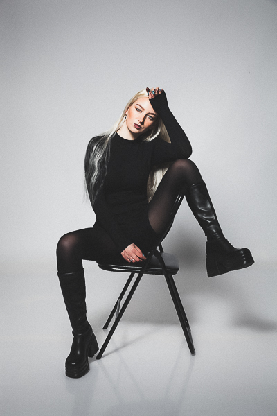 Modell képzés műtermi fotózás 10